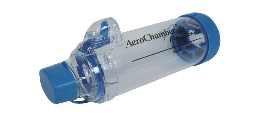 Спейсер для подачи лекарств непосредственно в бронхи